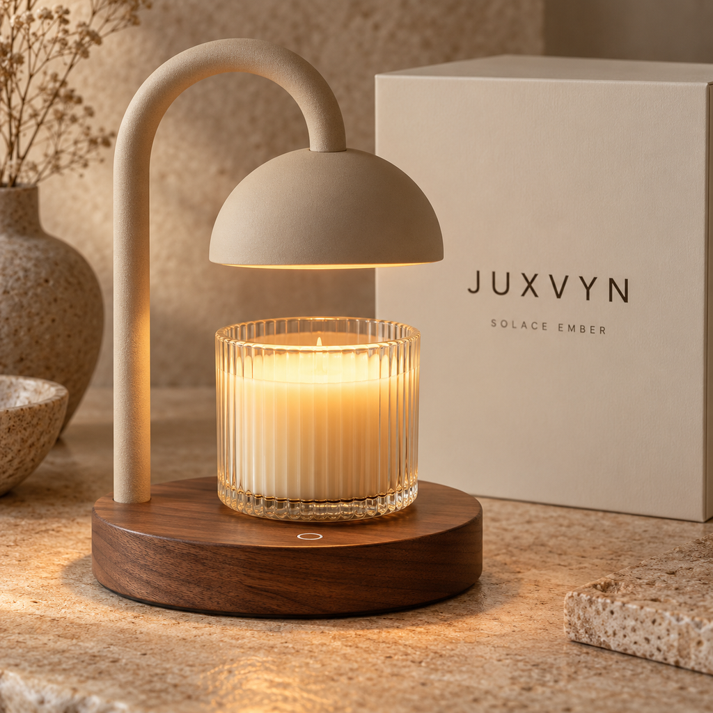 JUXVYN Solace Ember Candle Warmer Lamp