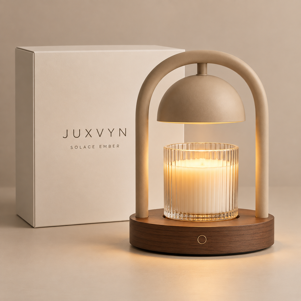 JUXVYN Solace Ember Candle Warmer Lamp