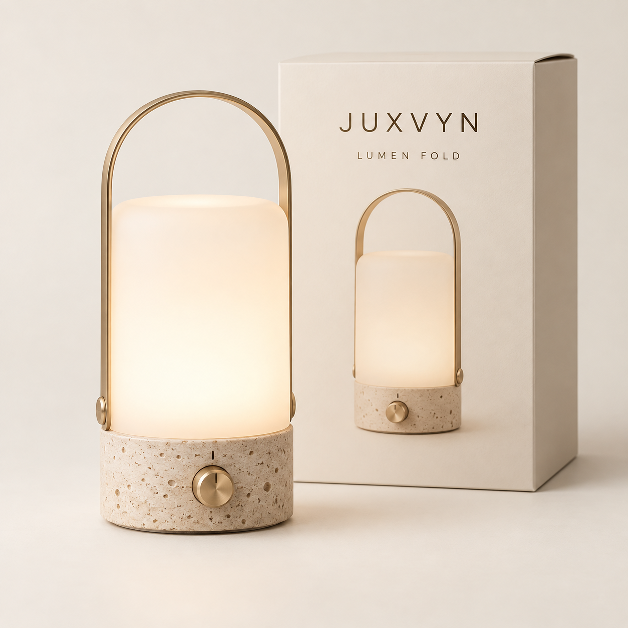 JUXVYN Lumen Fold Rechargeable Ambient Lantern