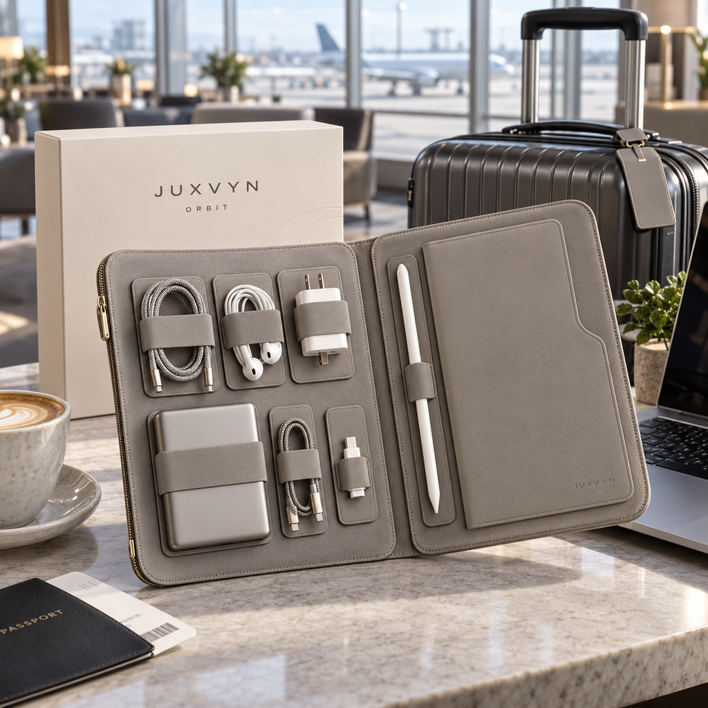 JUXVYN Orbit Magnetic Tech Organizer
