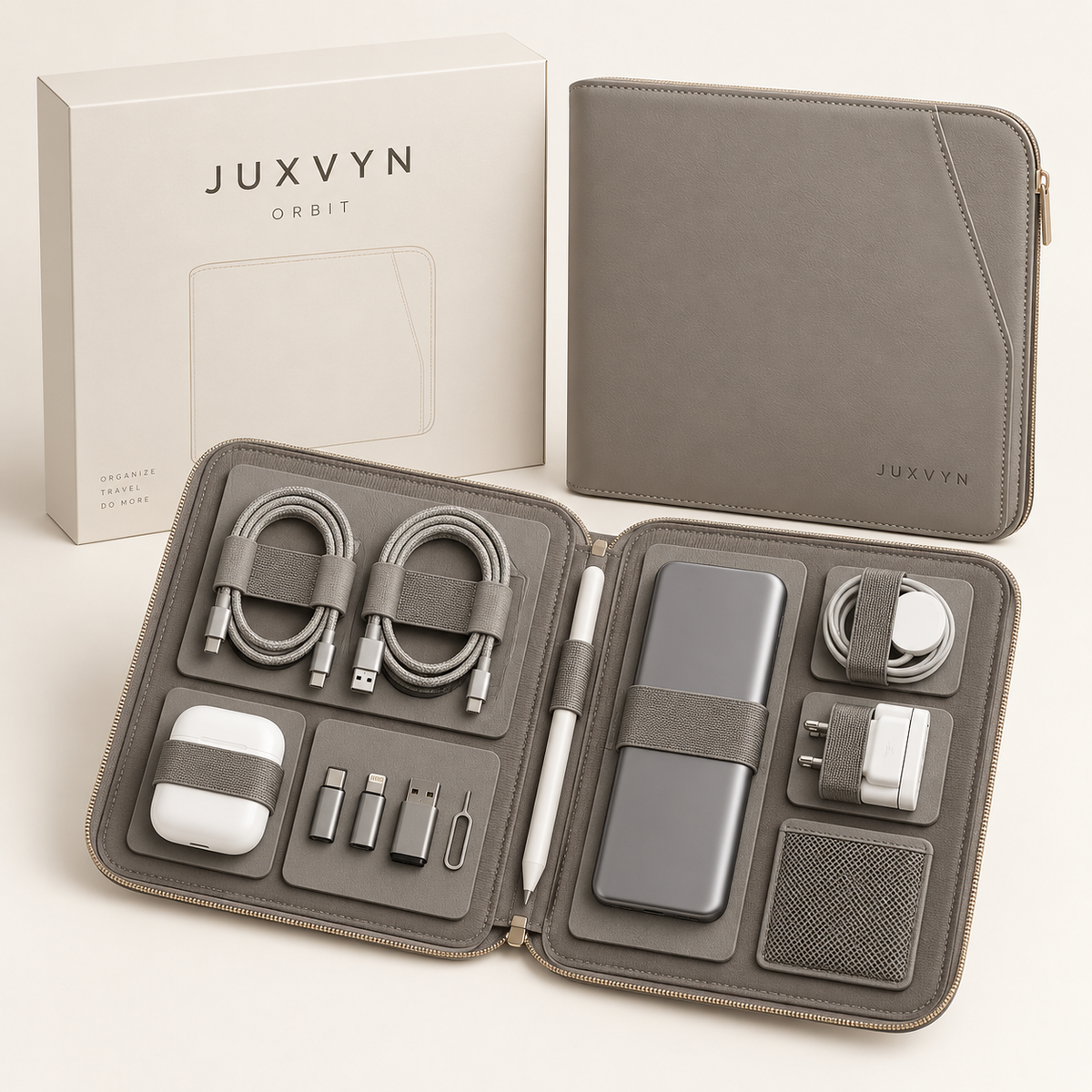 JUXVYN Orbit Magnetic Tech Organizer