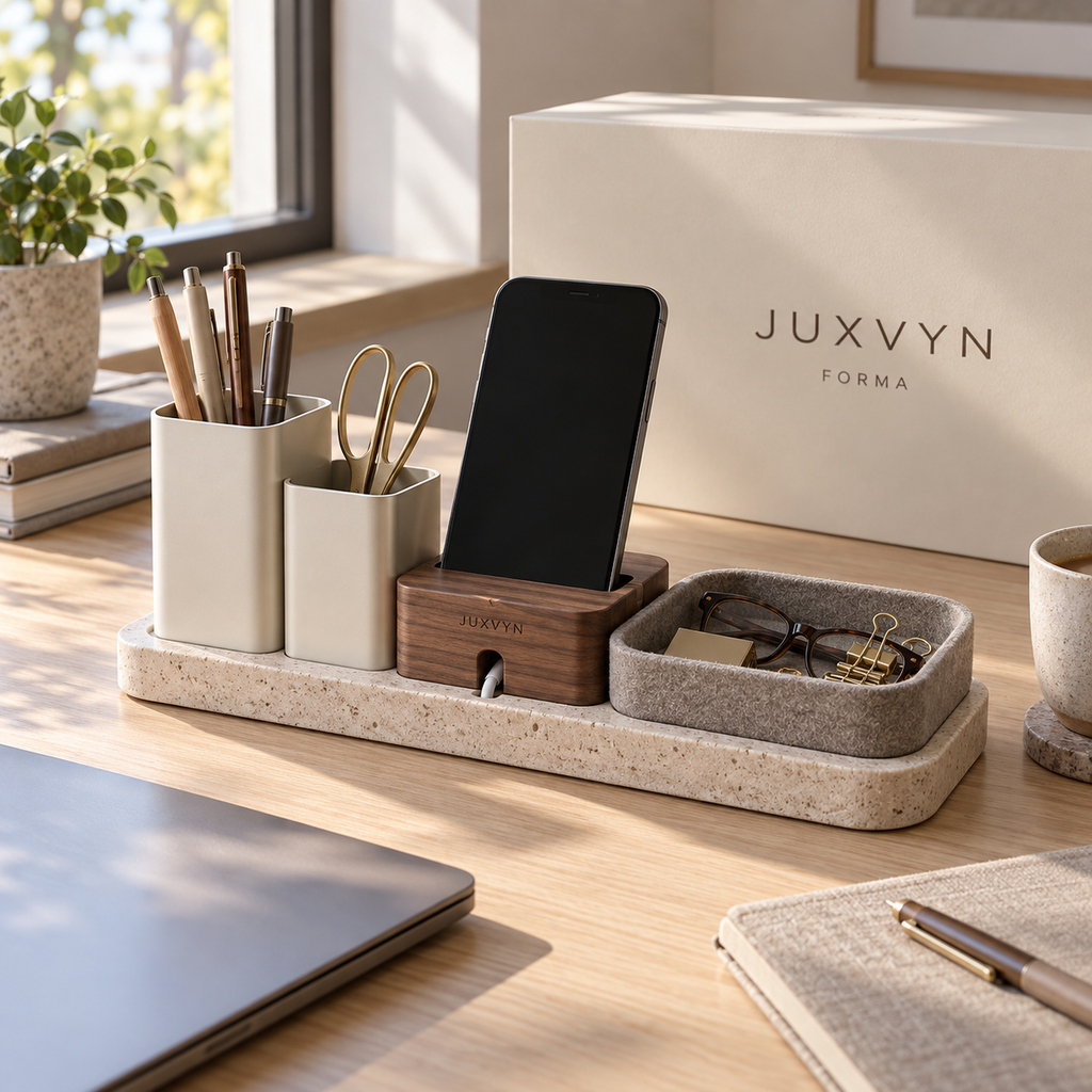 JUXVYN Forma Modular Desktop Organizer