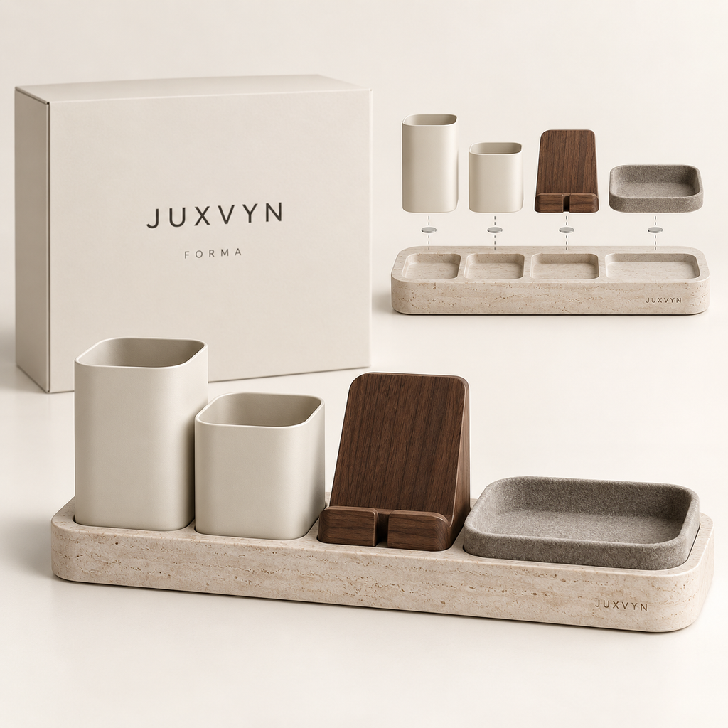 JUXVYN Forma Modular Desktop Organizer
